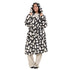 Snuggs Blanket Robe Black Polar Bear